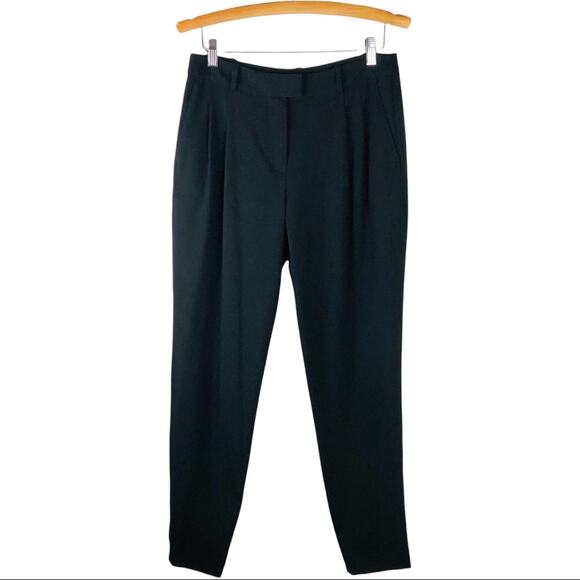 Michael Michael Kors black high waisted jogger ankle pants 6 - Picture 1 of 8
